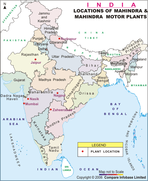 Mahindra and Mahindra Ltd Plants