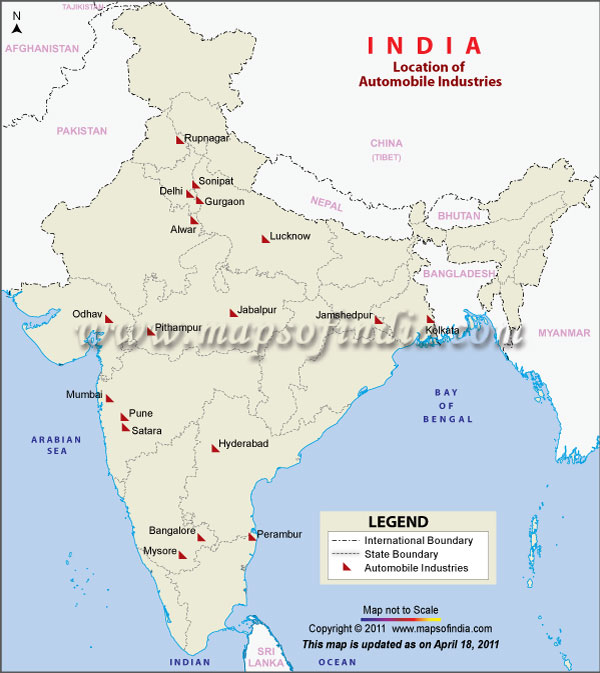 Automobiles Industries in India